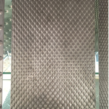 Surface processing of stainless steel plate