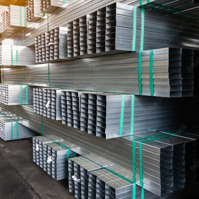 Galvanized Rectangular Pipe