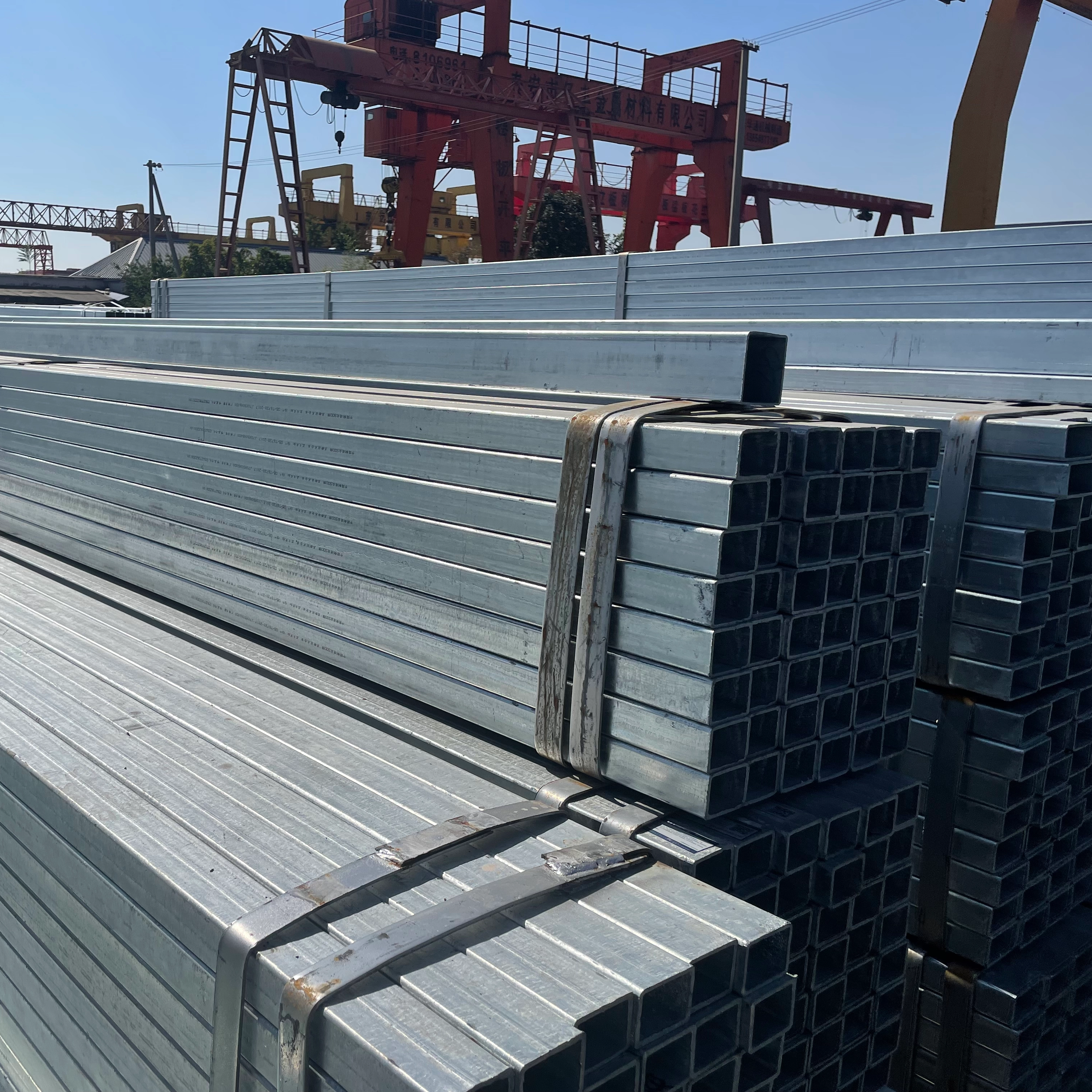 Galvanized Rectangular Pipe